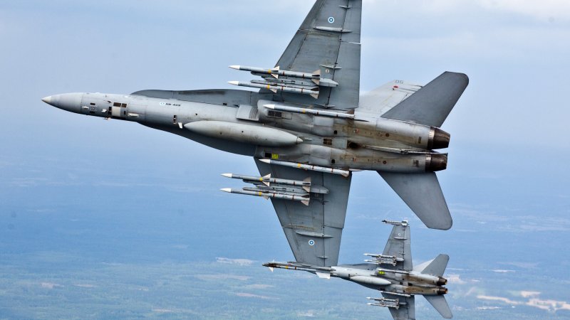 FA 18 Hornet -Макдоннел-Дуглас f/a-18