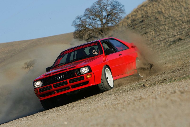 Audi 80 quattro Drift