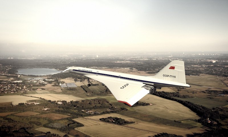 Ту-144 пассажирский самолёт