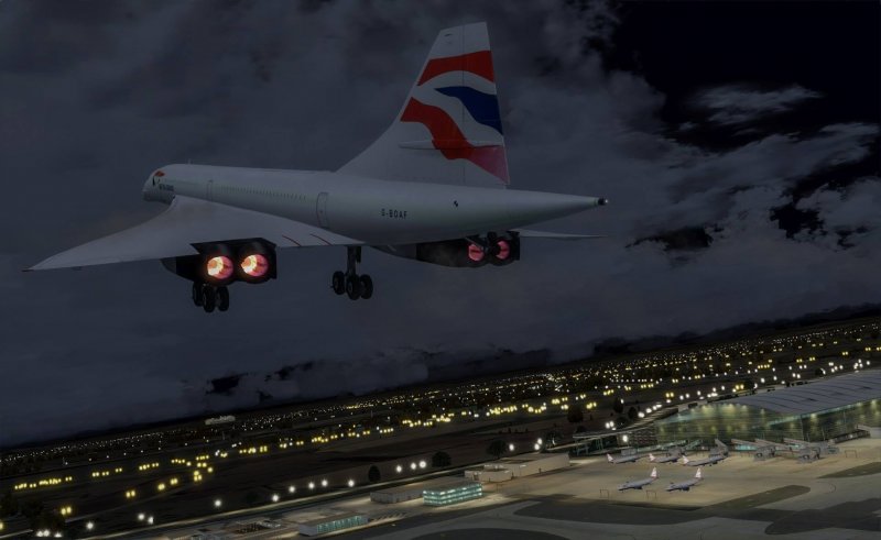 Конкорд x plane