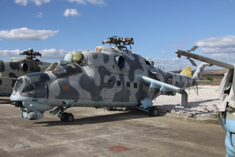 Ми 24 Украина анфас