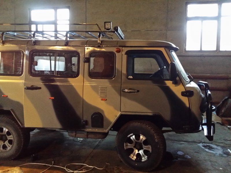 УАЗ 2206 салон для охоты
