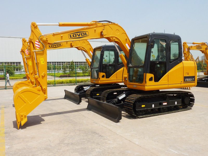 Lovol экскаватор fr80e