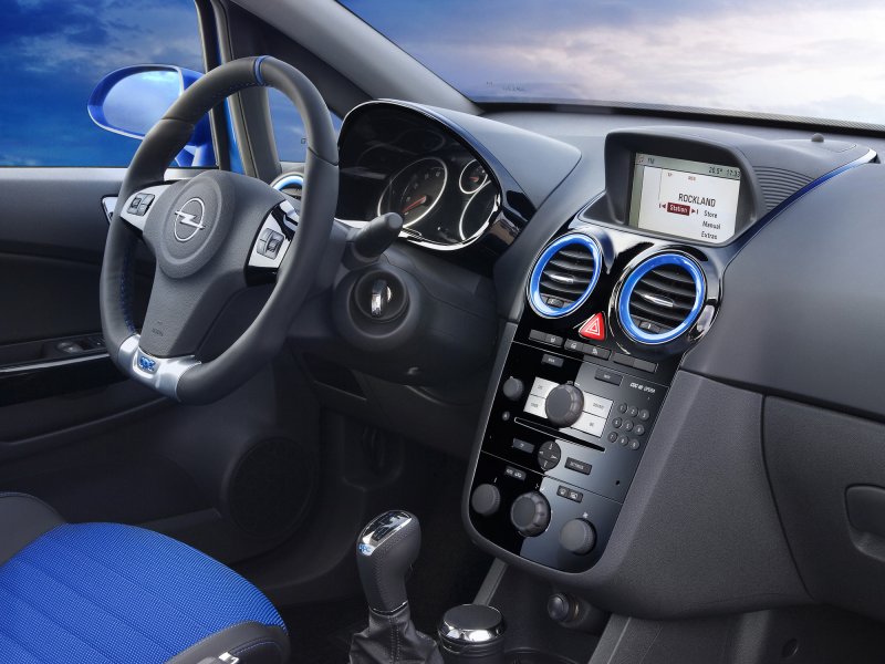 Opel Corsa OPC 2008 салон