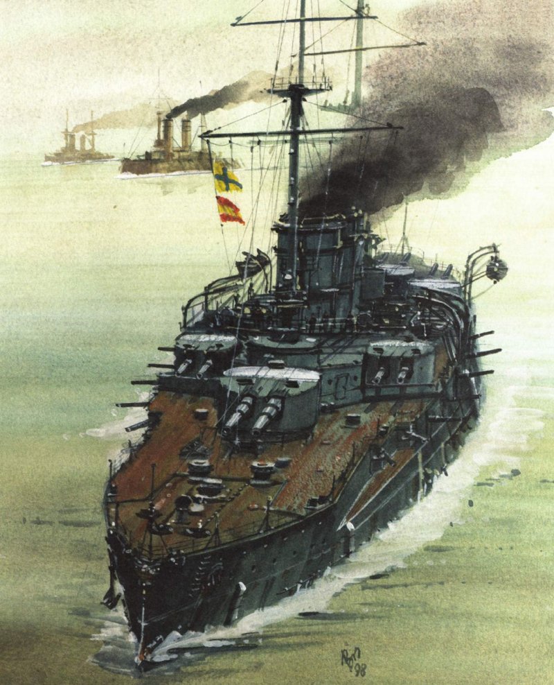 Рюрик крейсер, 1906
