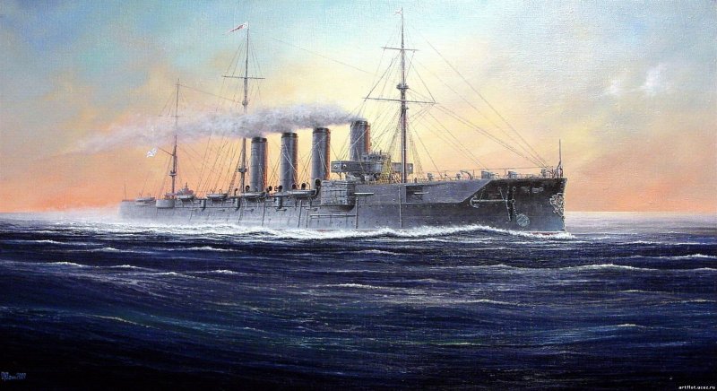 Рюрик крейсер 1892 на дне