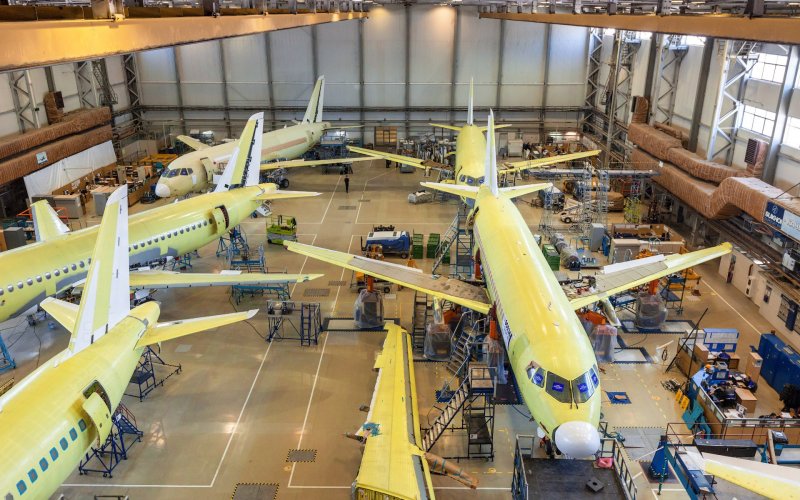 Sukhoi Superjet 100 завод