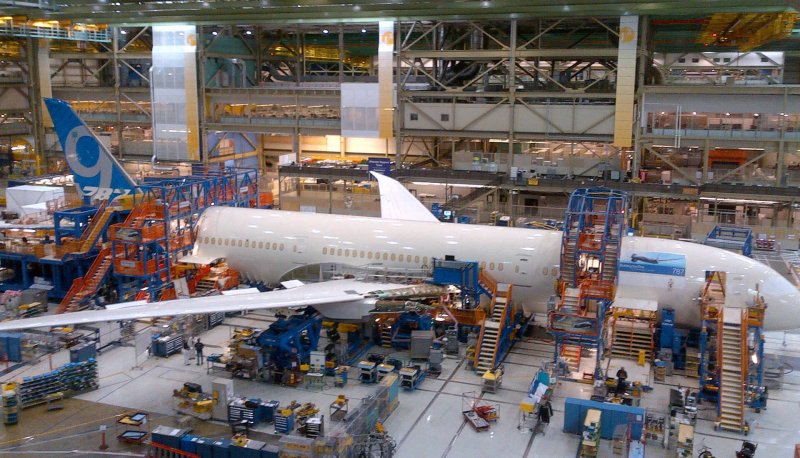 Сборка Boeing 787