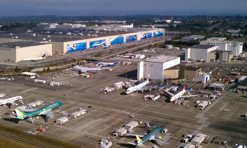 Завод Boeing Everett Factory