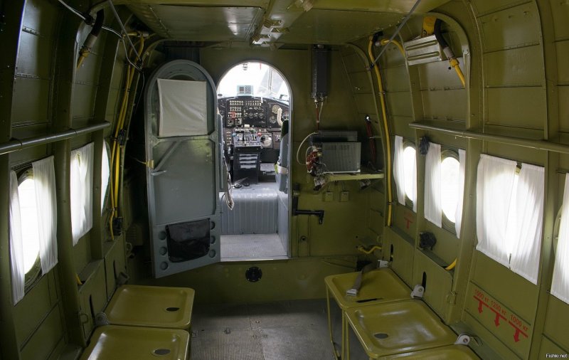 АН 2 салон самолета