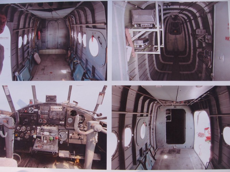 АН-2 пассажирский салон