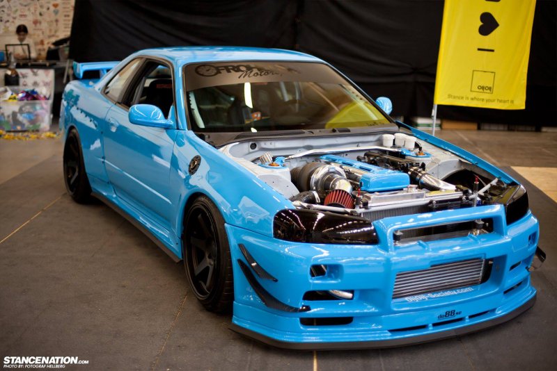 Nissan Skyline r34 тюнинг