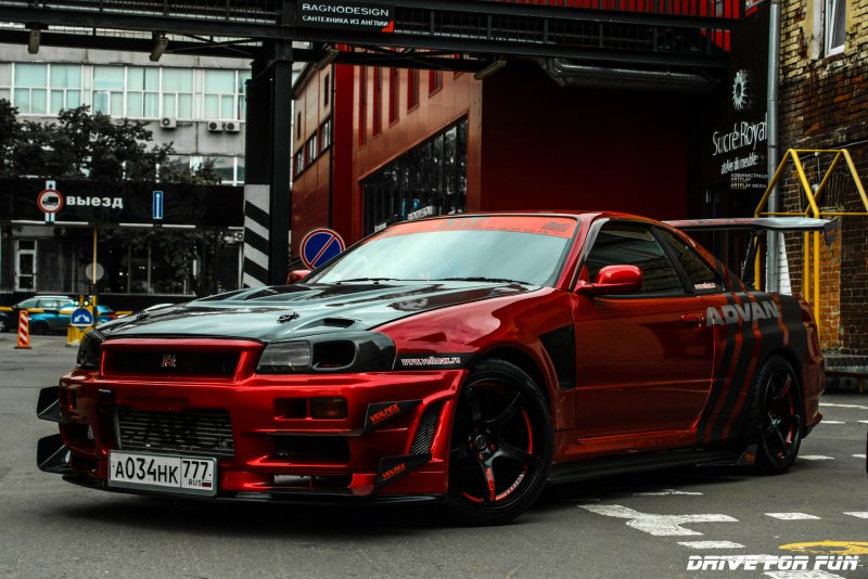 Nissan Skyline GTR r34 Tuning