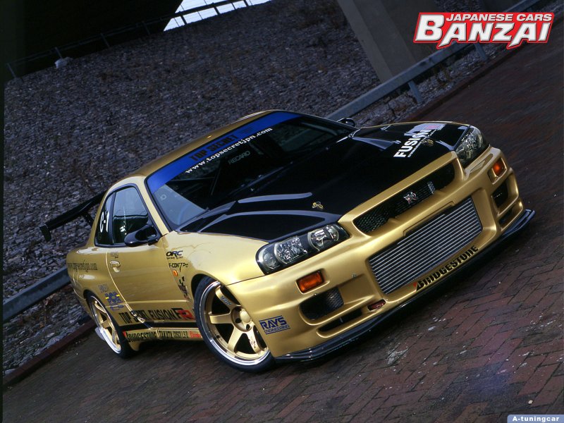 Nissan Skyline r34 Top Secret