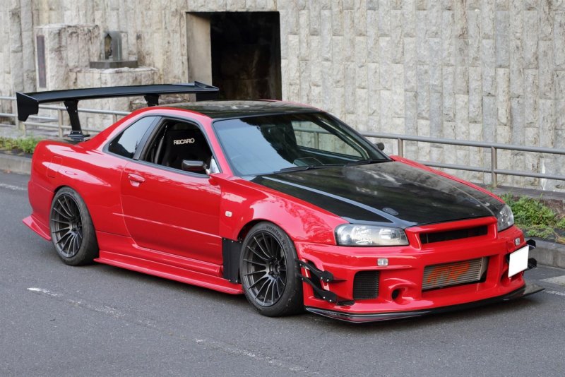Nissan Skyline GTR r34 Tuning