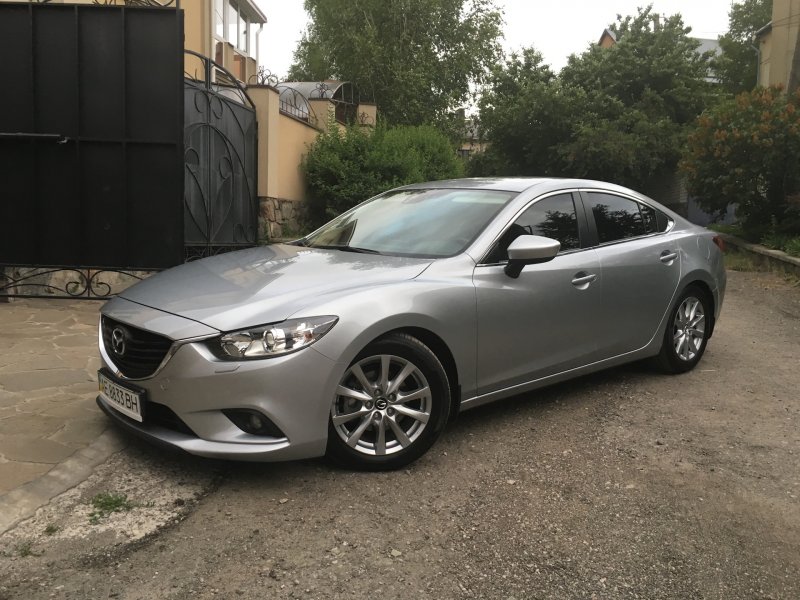 Mazda 6 2016 серебристый