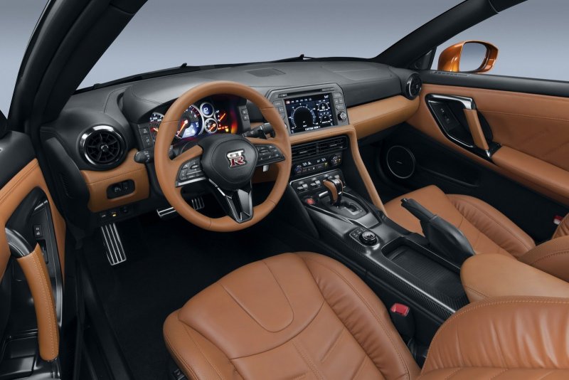 Nissan GTR r35 салон