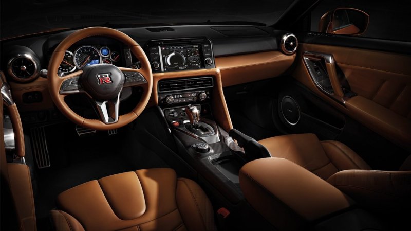 Nissan GTR r35 салон