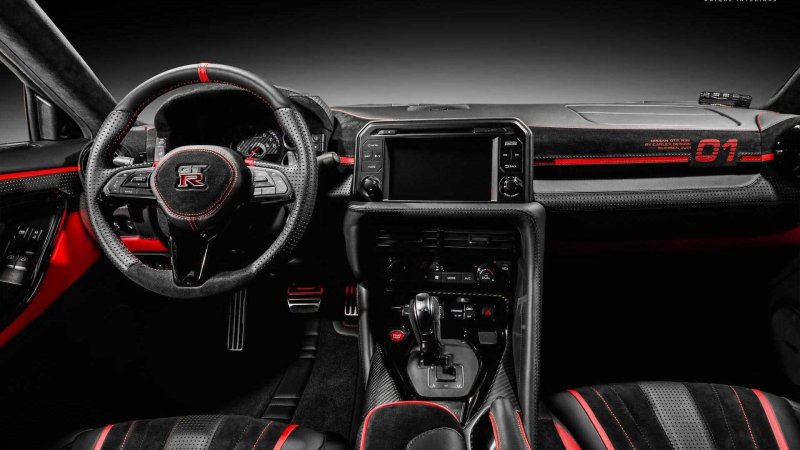 Nissan Skyline GTR 2017 салон