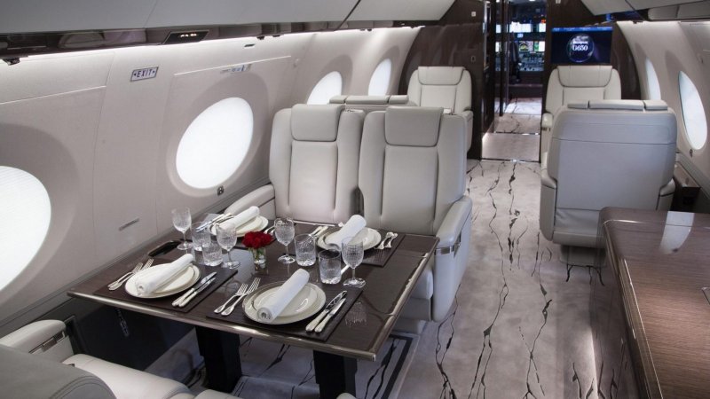 Частный самолет Gulfstream g650