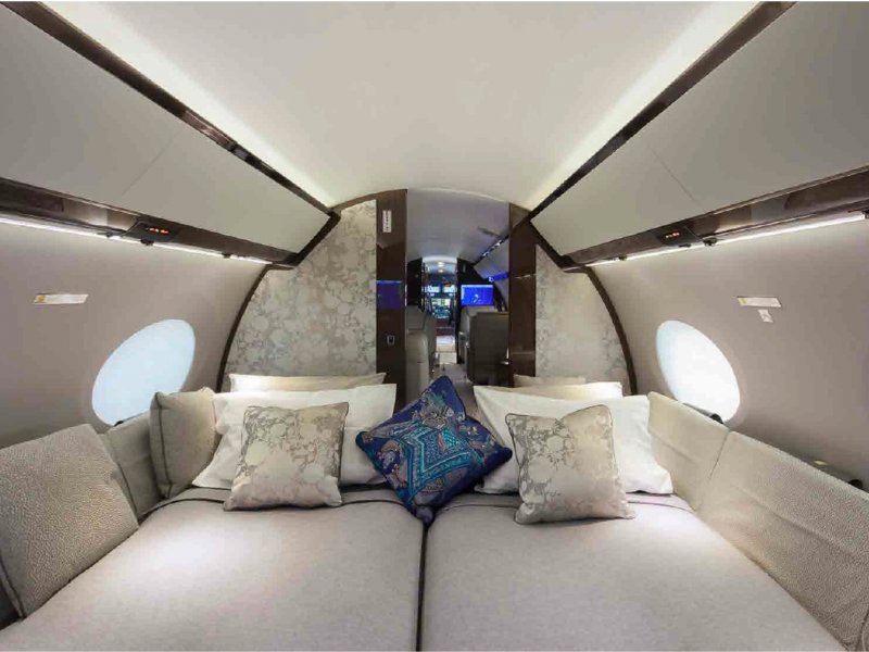 Gulfstream g650 ширина салона