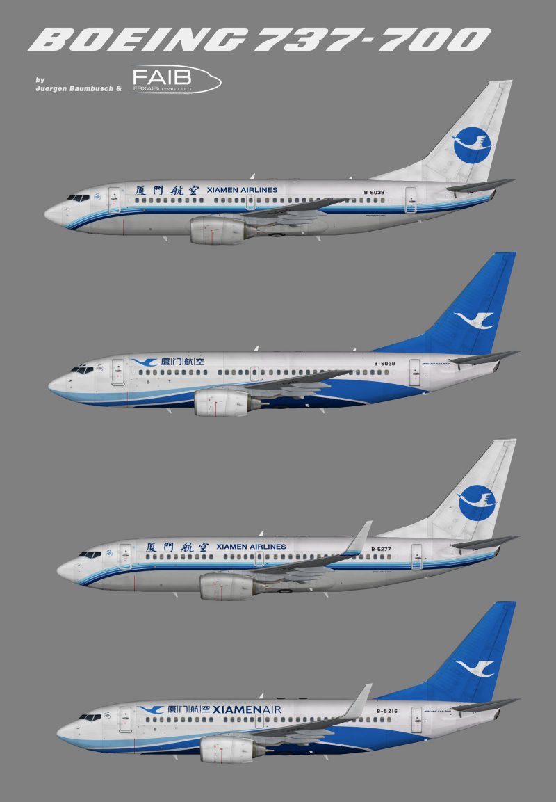 Boeing 737-700 чертеж