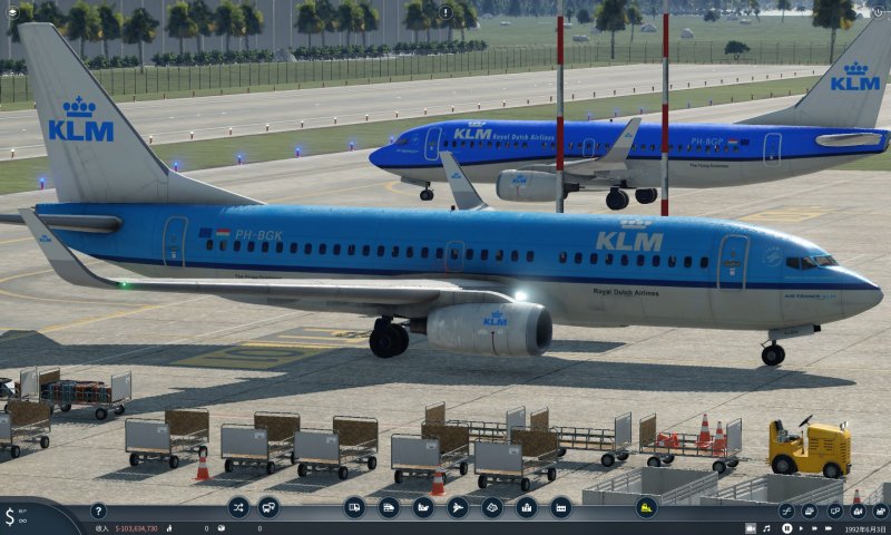 Самолет Southwest бумага