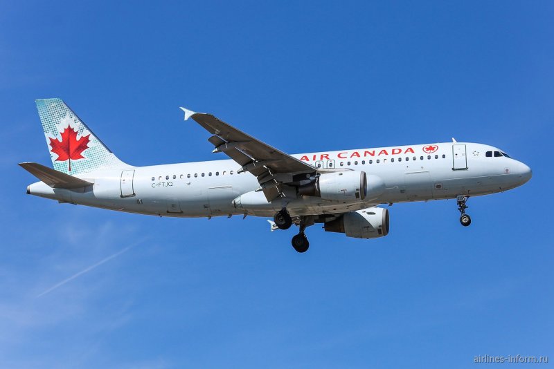 Салон самолета Airbus a320