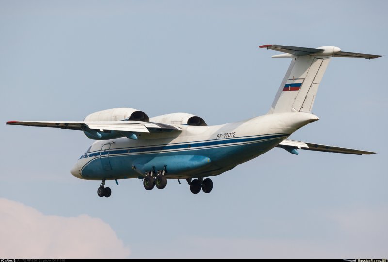 АН-72 грузовая кабина