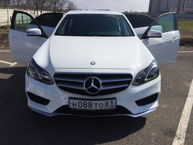 Мерседес е400 белый