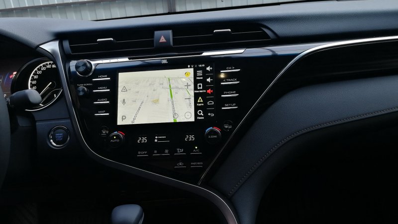 Панель Тойота Камри v 70