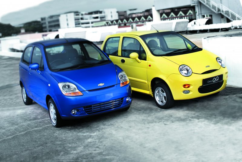 Chery qq3 и Матиз