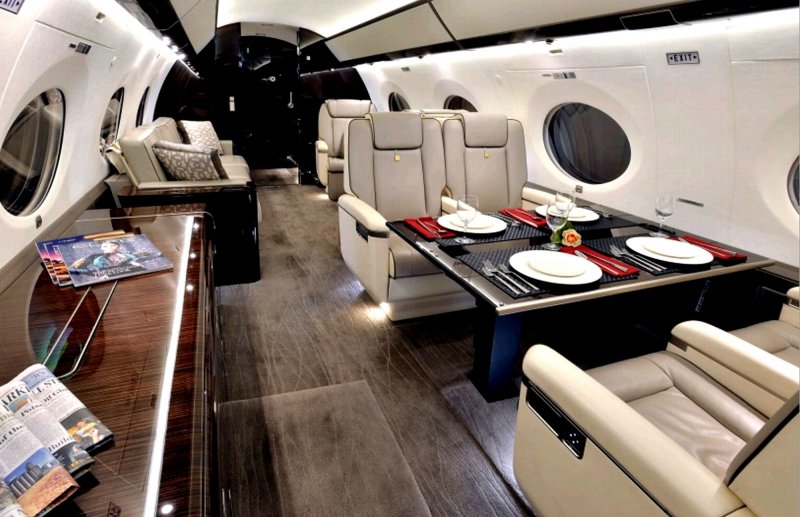 Частный самолет Gulfstream g650