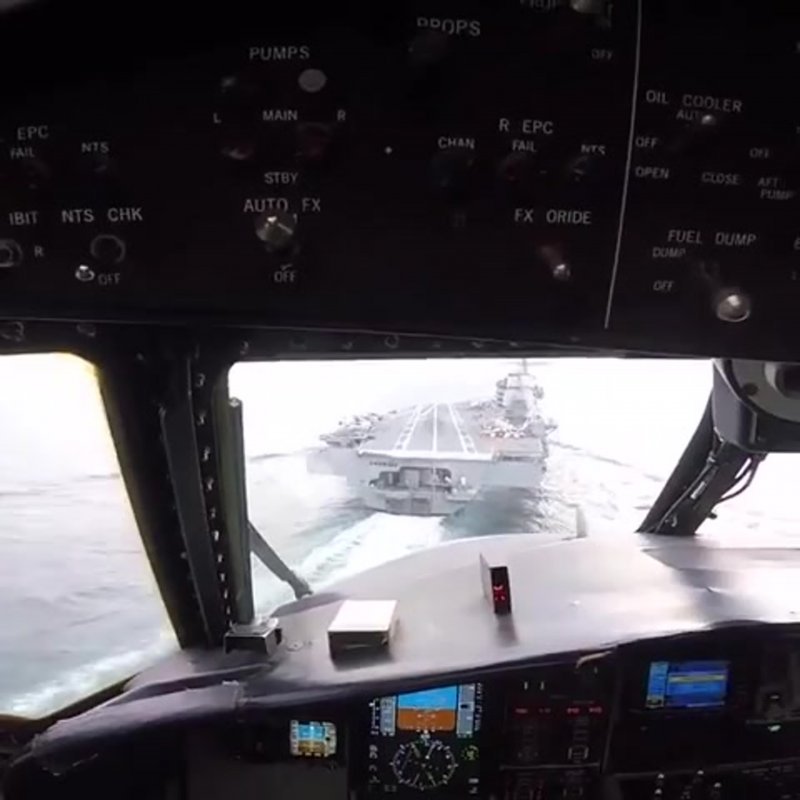 Ф 35 на авианосце