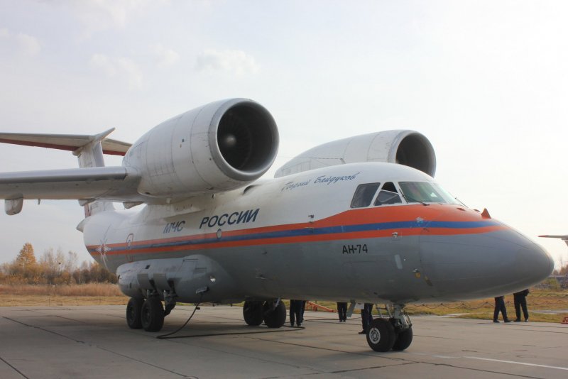 АН 74 фюзеляж