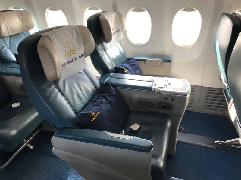 Boeing 737-400 салон