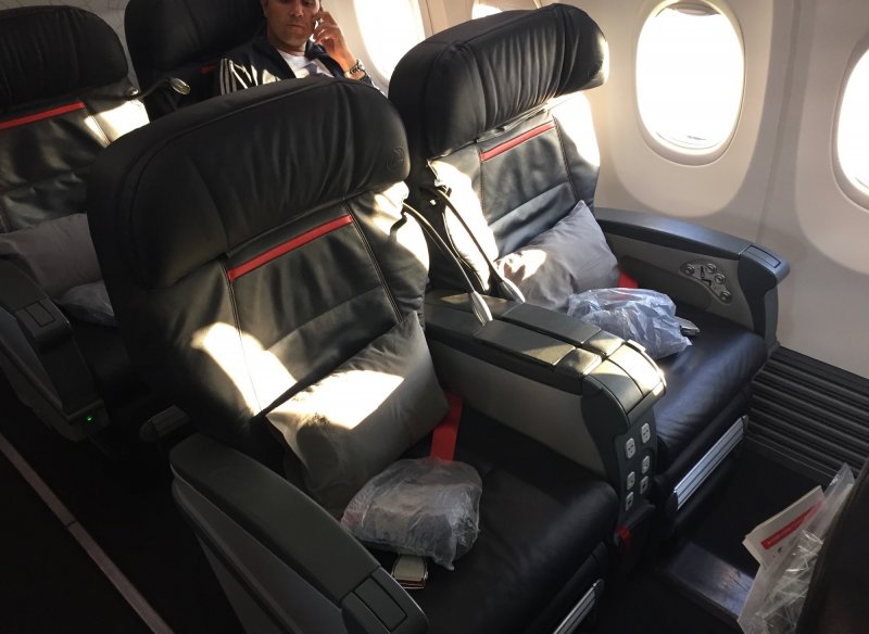 Flydubai бизнес класс 737