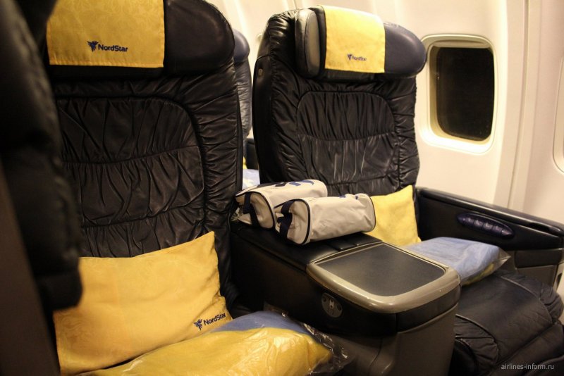 Норд Стар 737 800 бизнес класс