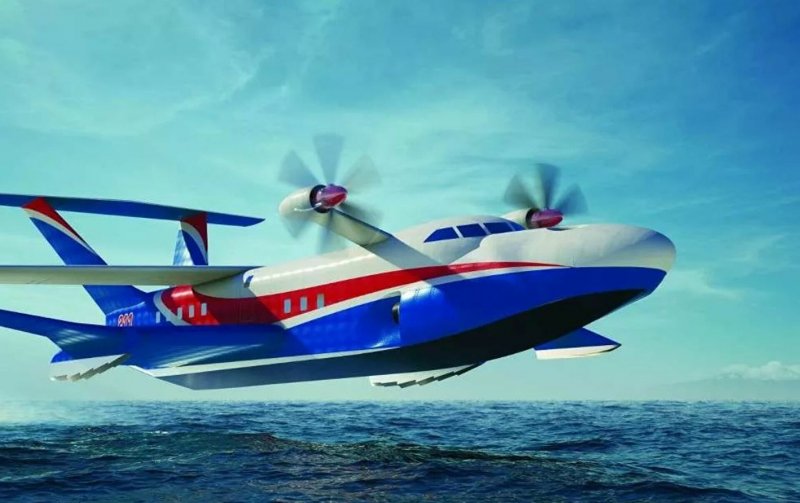 Экраноплан а-050 «Чайка»