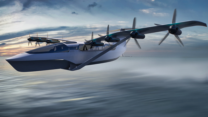 Экраноплан а-050 «Чайка»