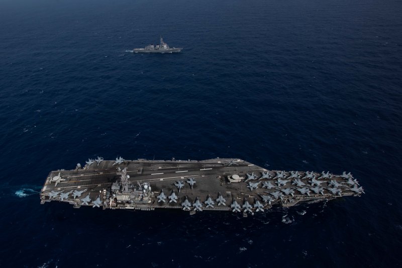 Корабль USS Ronald Reagan