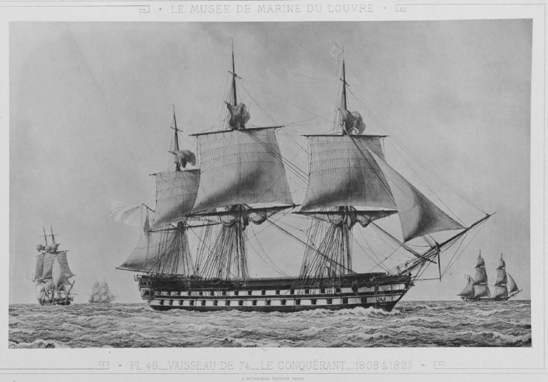 Парусный линейный корабль Кайзер 1858