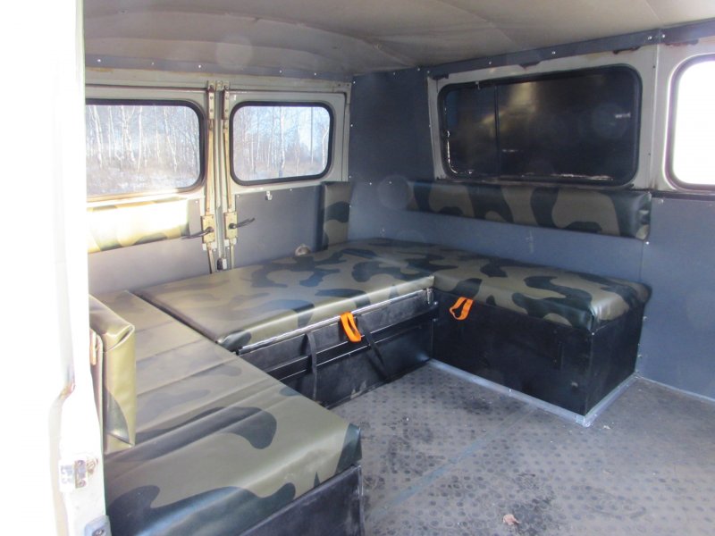 УАЗ 3741 автодом салон