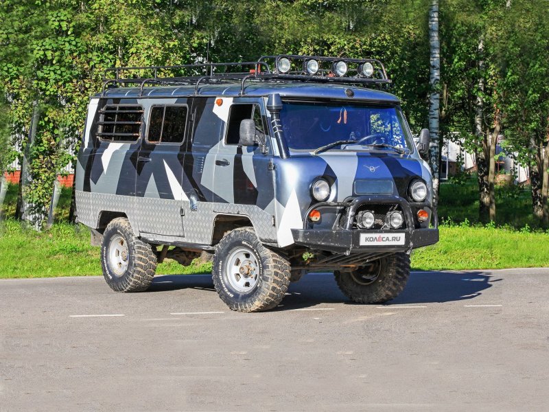 Тюнингованный УАЗ Буханка