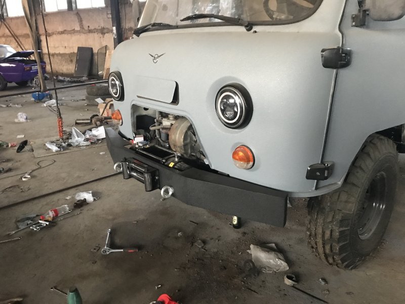 УАЗ 452 С лебедкой