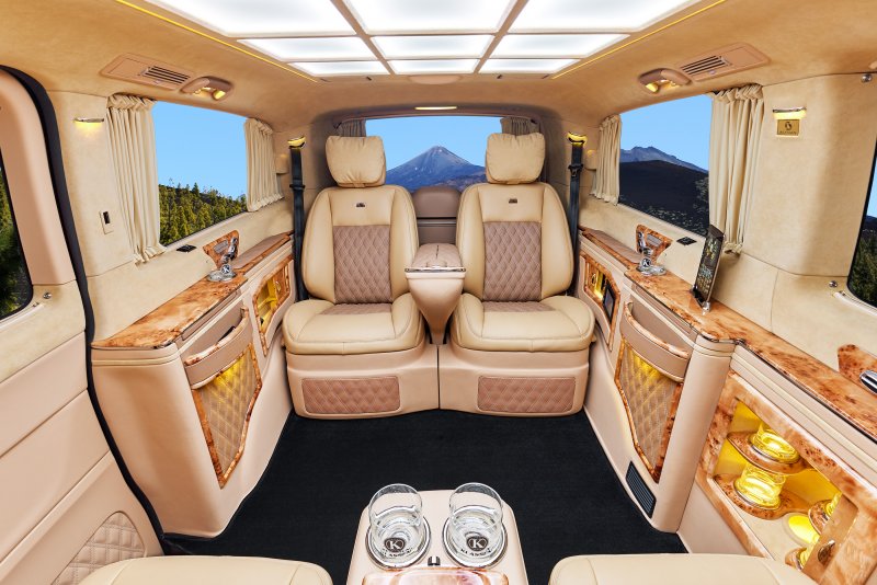 Mercedes Benz v class 2021 салон