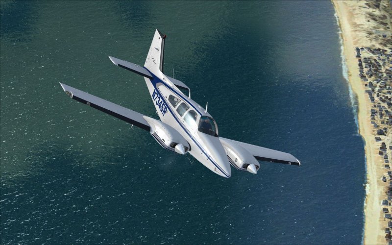Самолет Beechcraft Baron g58