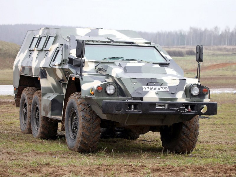 Бронированный автомобиль «Булат» СБА-60-к2