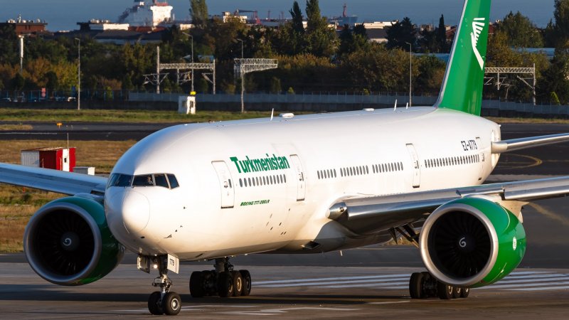 Боинг 777 туркменские авиалинии