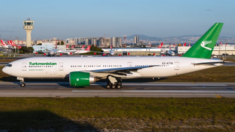 Боинг 777 туркменские авиалинии
